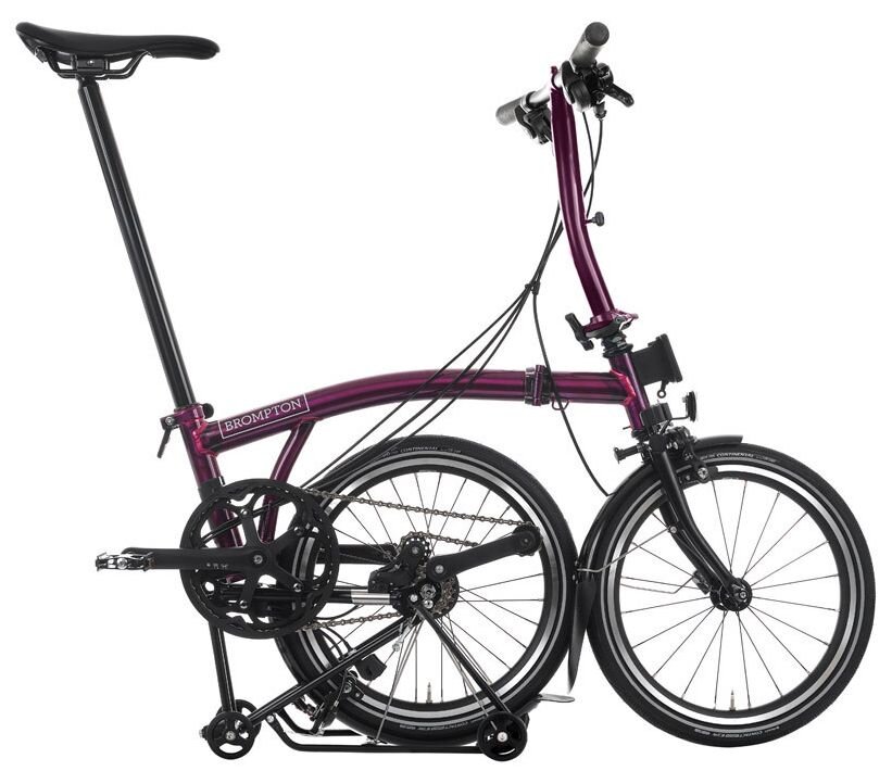 Rower składany Brompton P-Line 12 Amethyst Lacquer