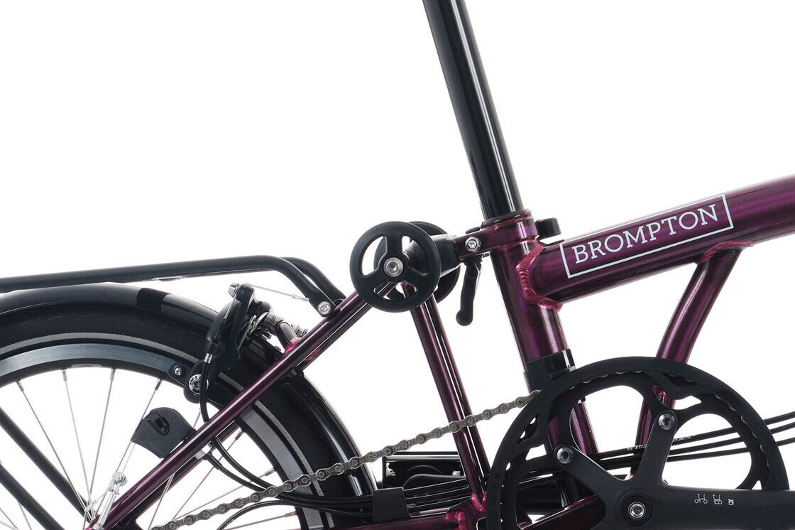 Rower składany Brompton P-Line 12 Amethyst Lacquer