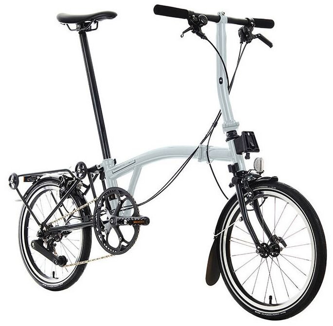 Rower składany Brompton P-Line 12 Lunar Ice