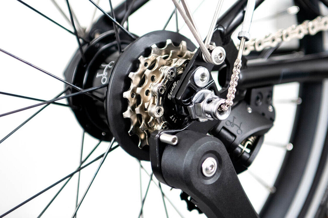 Rower składany Brompton P-Line 12 Lunar Ice