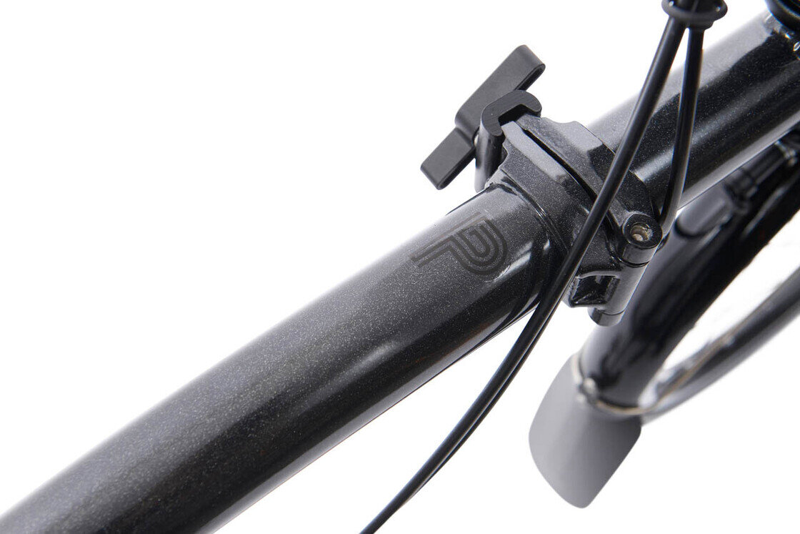 Rower składany Brompton P-Line 12 Midnight Black Metallic