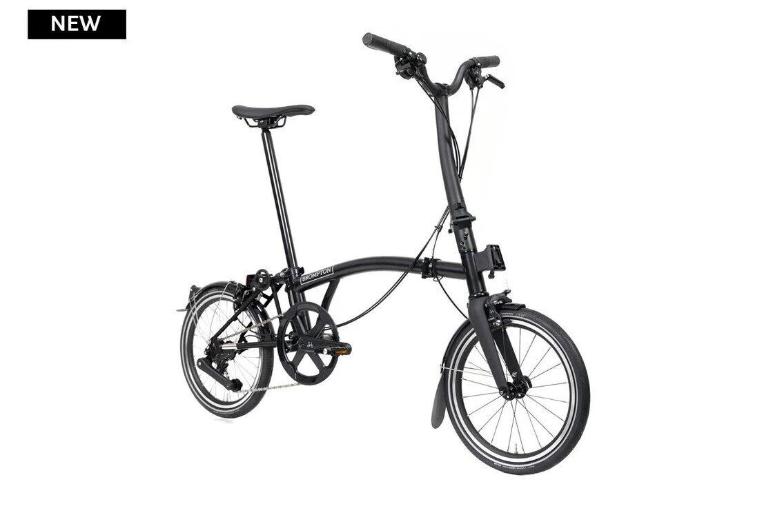 Rower składany Brompton P-Line 12s mk2 Black Matt