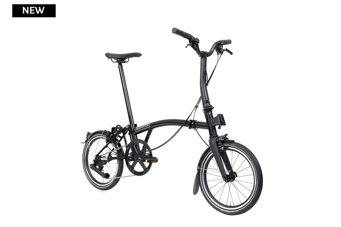 Rower składany Brompton P-Line 12s mk2 Black Matt