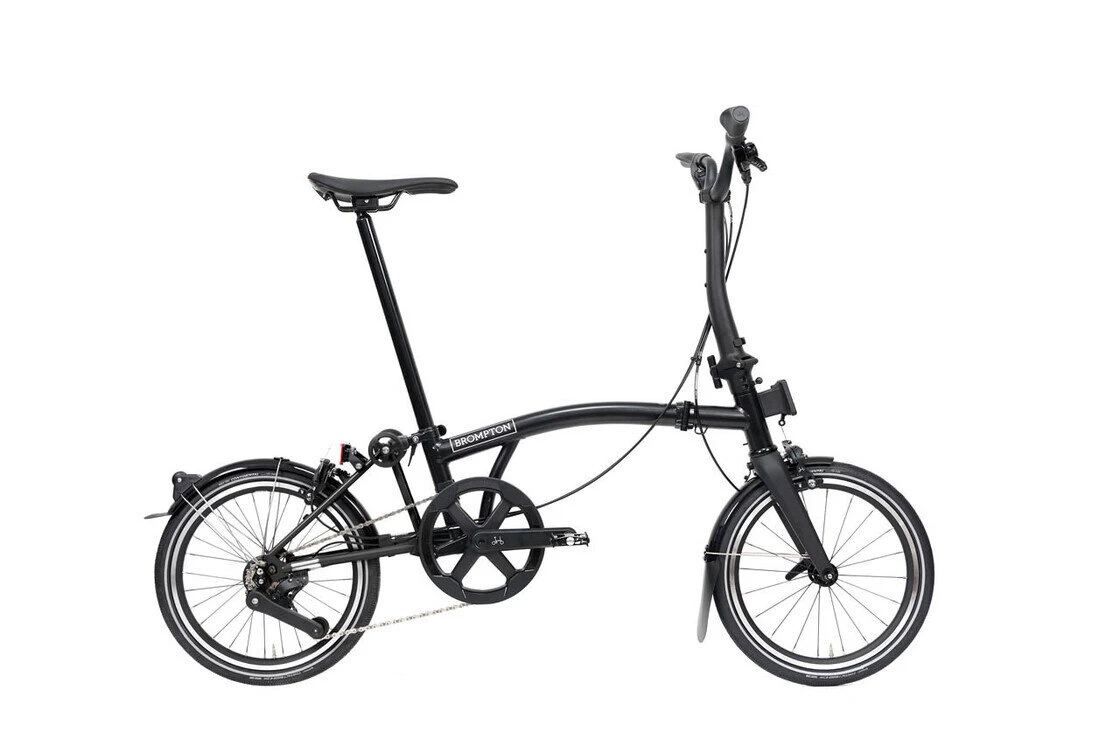 Rower składany Brompton P-Line 12s mk2 Black Matt