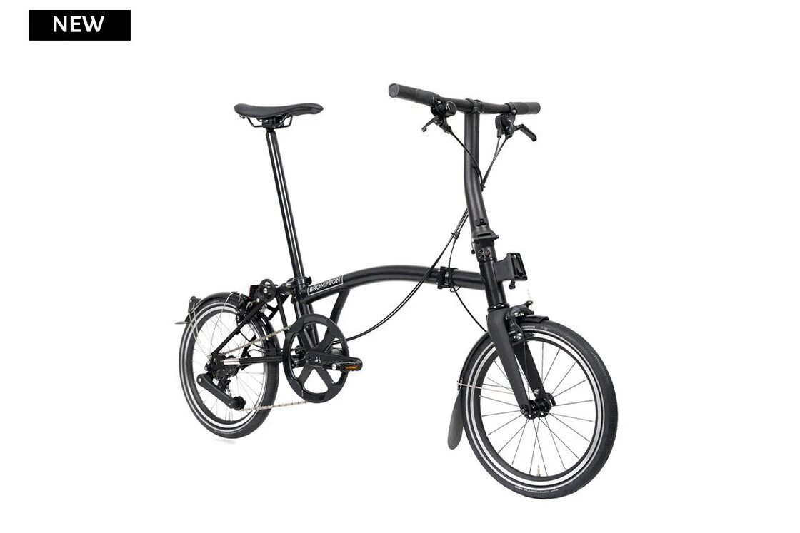 Rower składany Brompton P-Line 12s mk2 Black Matt