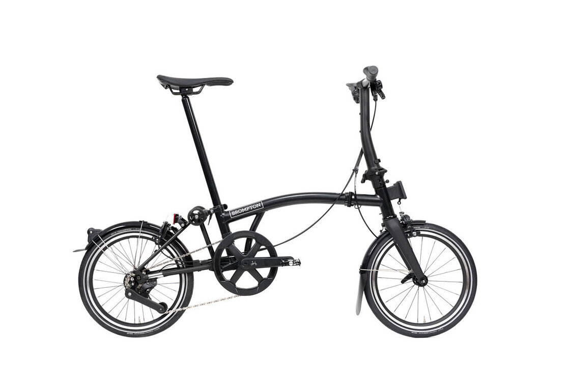 Rower składany Brompton P-Line 12s mk2 Black Matt