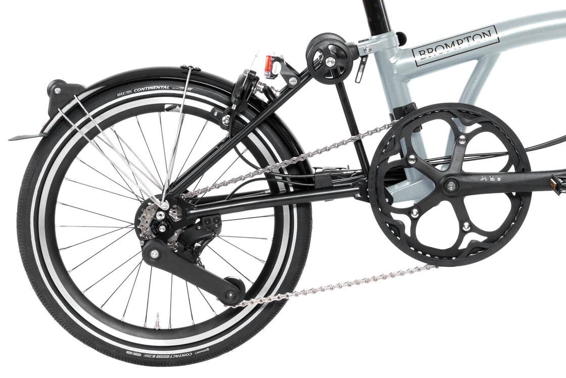 Rower składany Brompton P-Line 4s Lunar Ice