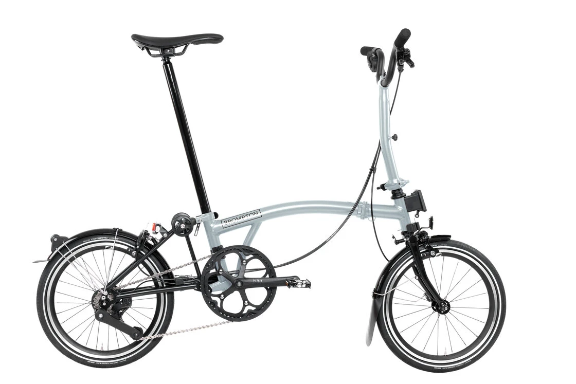 Rower składany Brompton P-Line 4s Lunar Ice