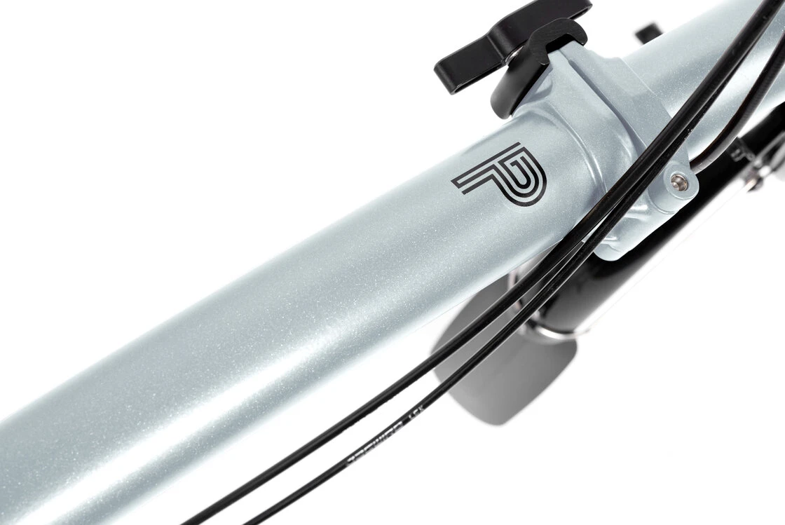Rower składany Brompton P-Line 4s Lunar Ice