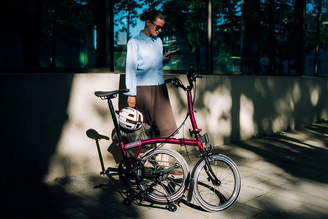 Rower składany Brompton P-Line 4s