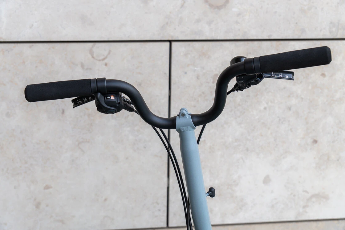 Rower składany Brompton P-Line 4s  Lunar Ice