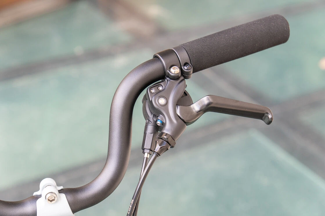 Rower składany Brompton P-Line 4s  Lunar Ice