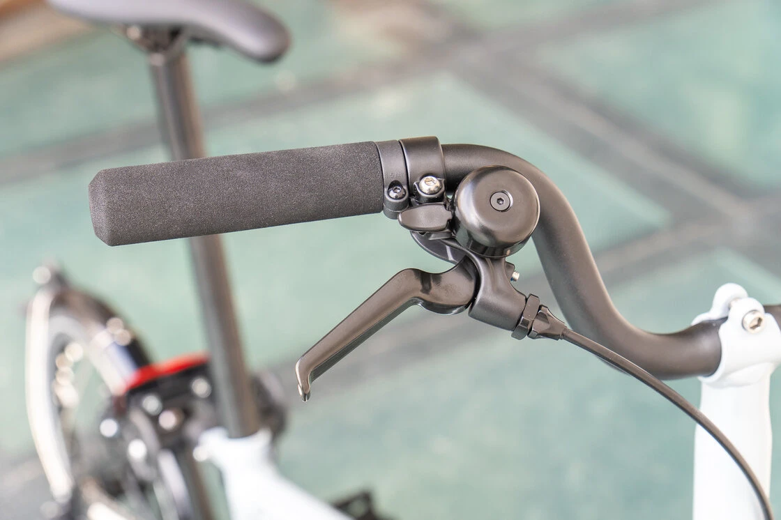 Rower składany Brompton P-Line 4s  Lunar Ice