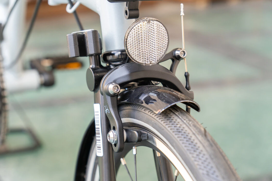 Rower składany Brompton P-Line 4s  Lunar Ice