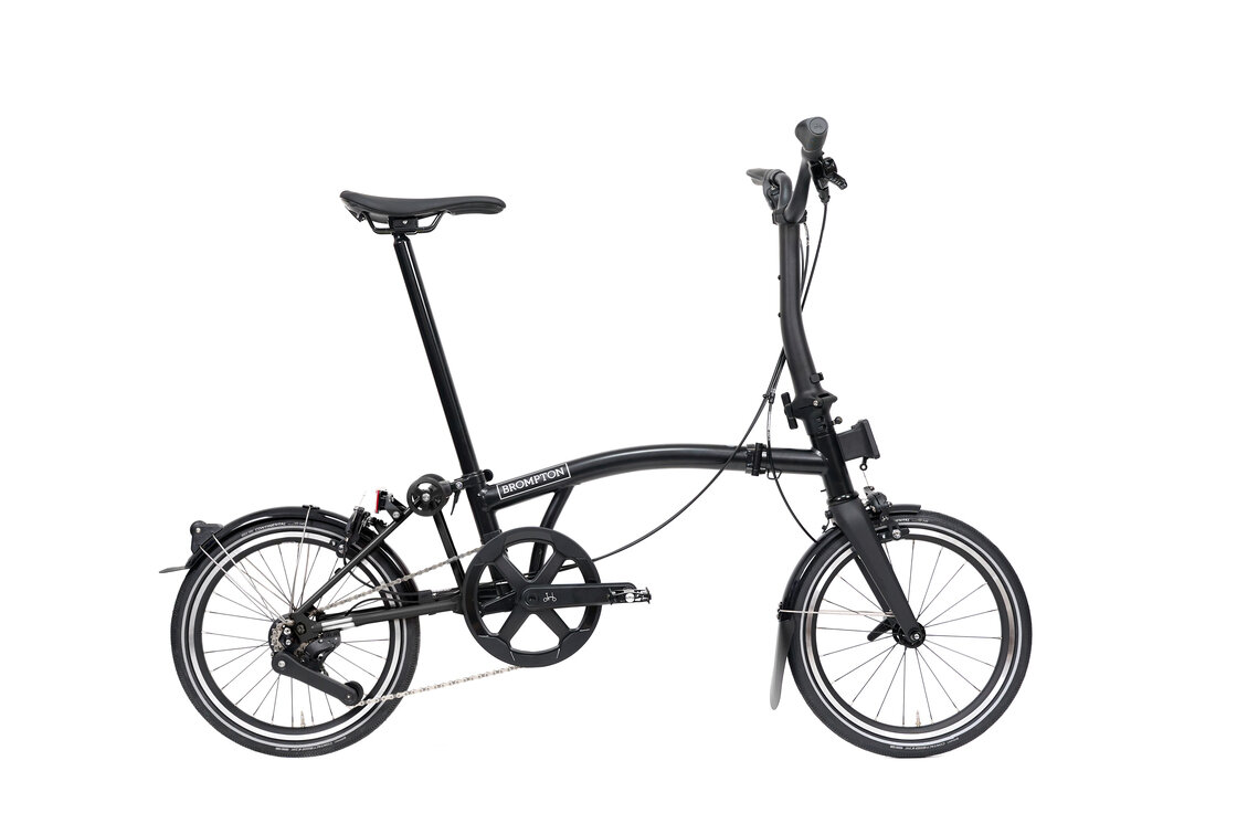 Rower składany Brompton P-Line 4s mk2 Matt Black