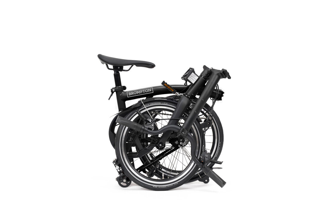 Rower składany Brompton P-Line 4s mk2 Matt Black