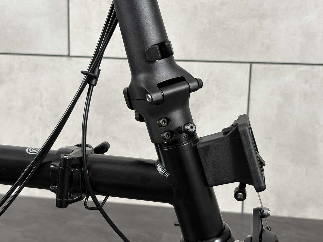 Rower składany Brompton P-Line 4s mk2 Matt Black