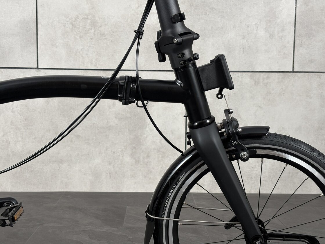 Rower składany Brompton P-Line 4s mk2 Matt Black