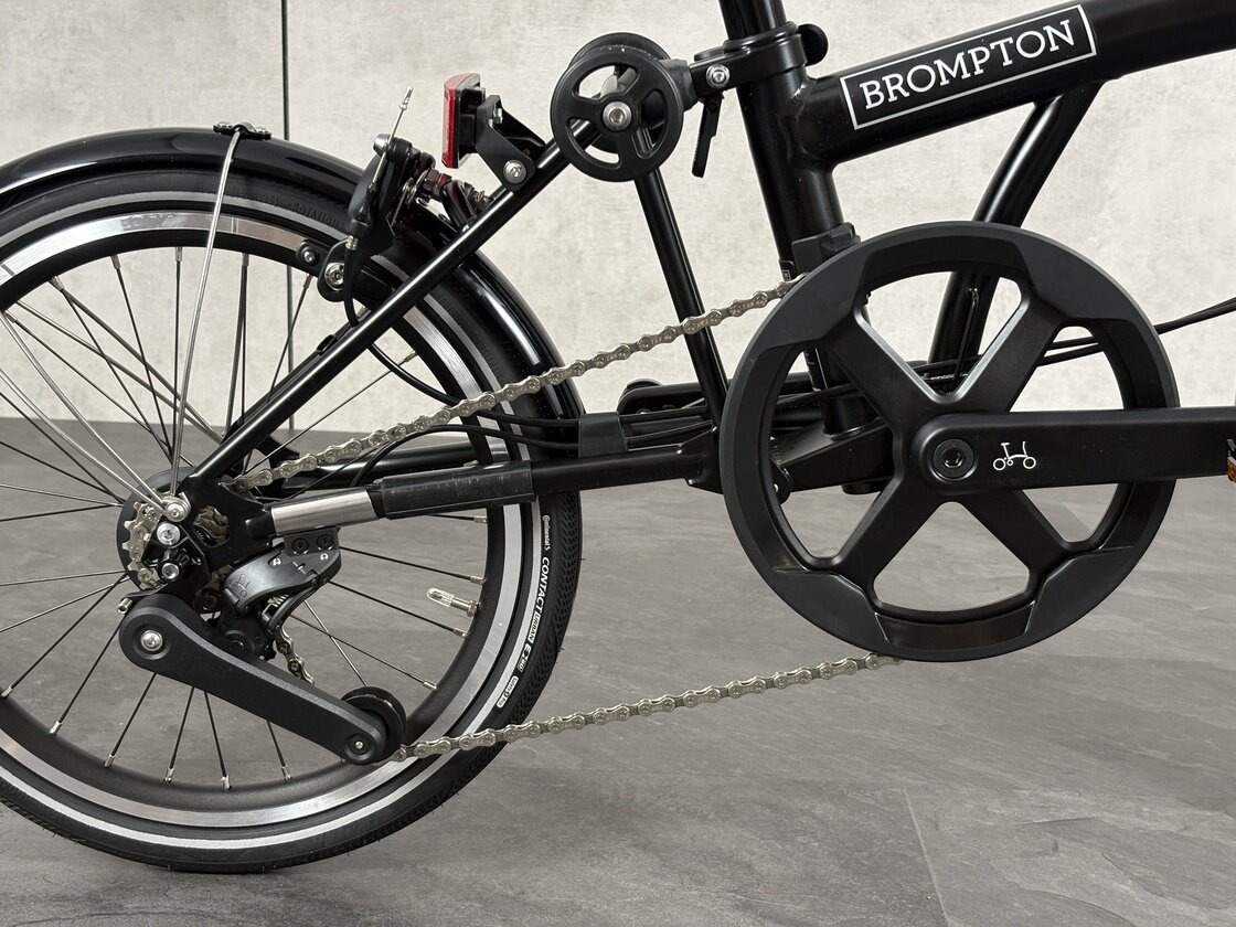 Rower składany Brompton P-Line 4s mk2 Matt Black