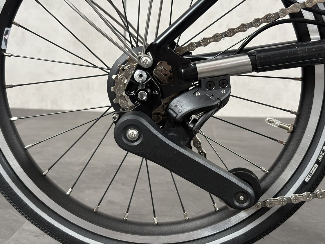 Rower składany Brompton P-Line 4s mk2 Matt Black