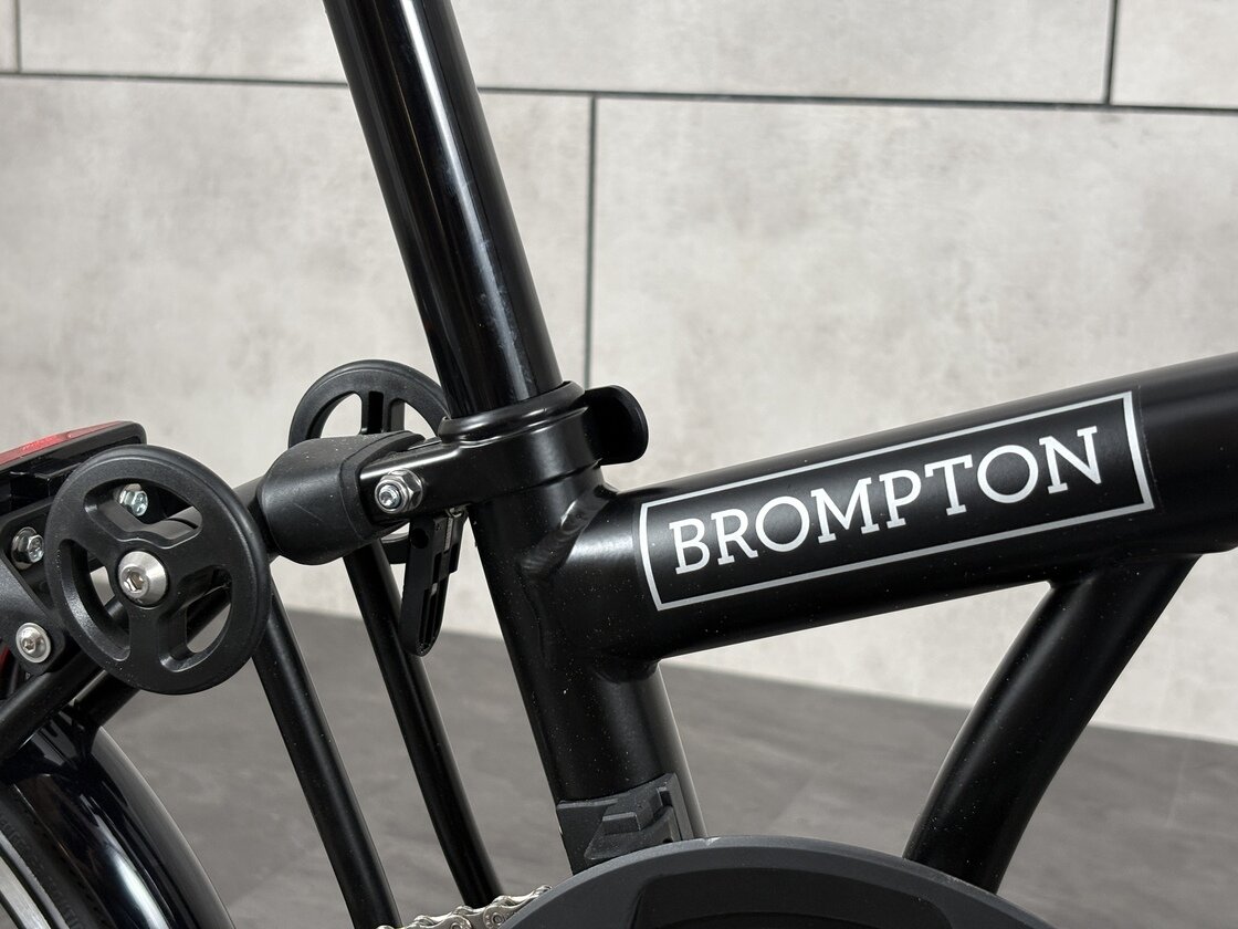 Rower składany Brompton P-Line 4s mk2 Matt Black