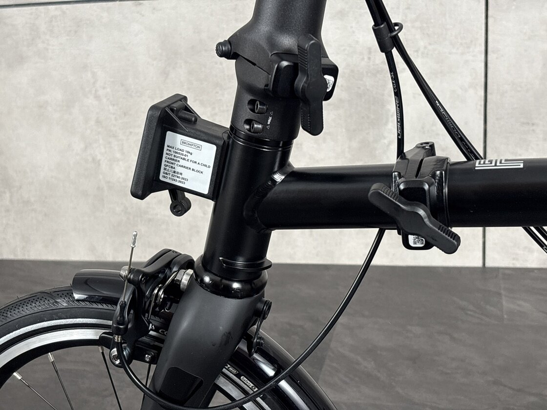 Rower składany Brompton P-Line 4s mk2 Matt Black