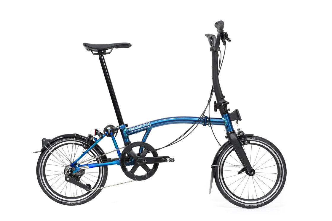 Rower składany Brompton P-Line 4s mk2 Pacific Lacquer