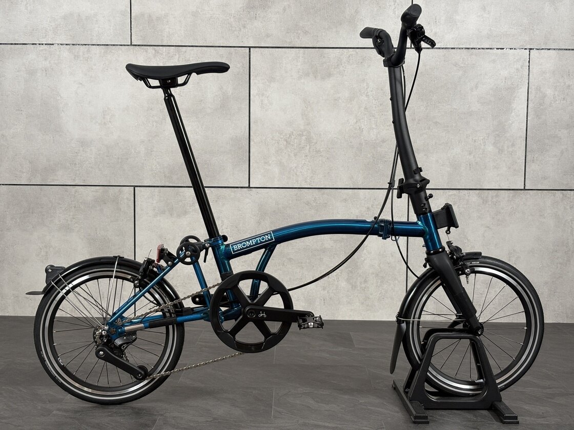 Rower składany Brompton P-Line 4s mk2 Pacific Lacquer