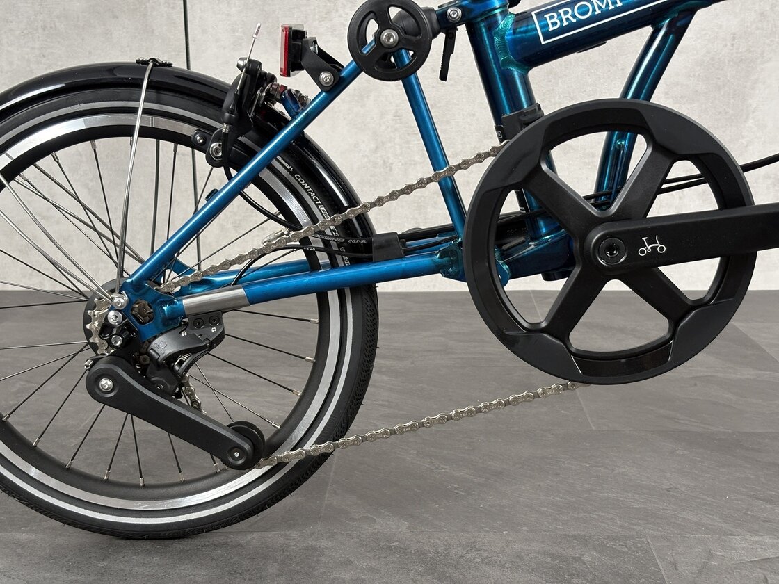 Rower składany Brompton P-Line 4s mk2 Pacific Lacquer
