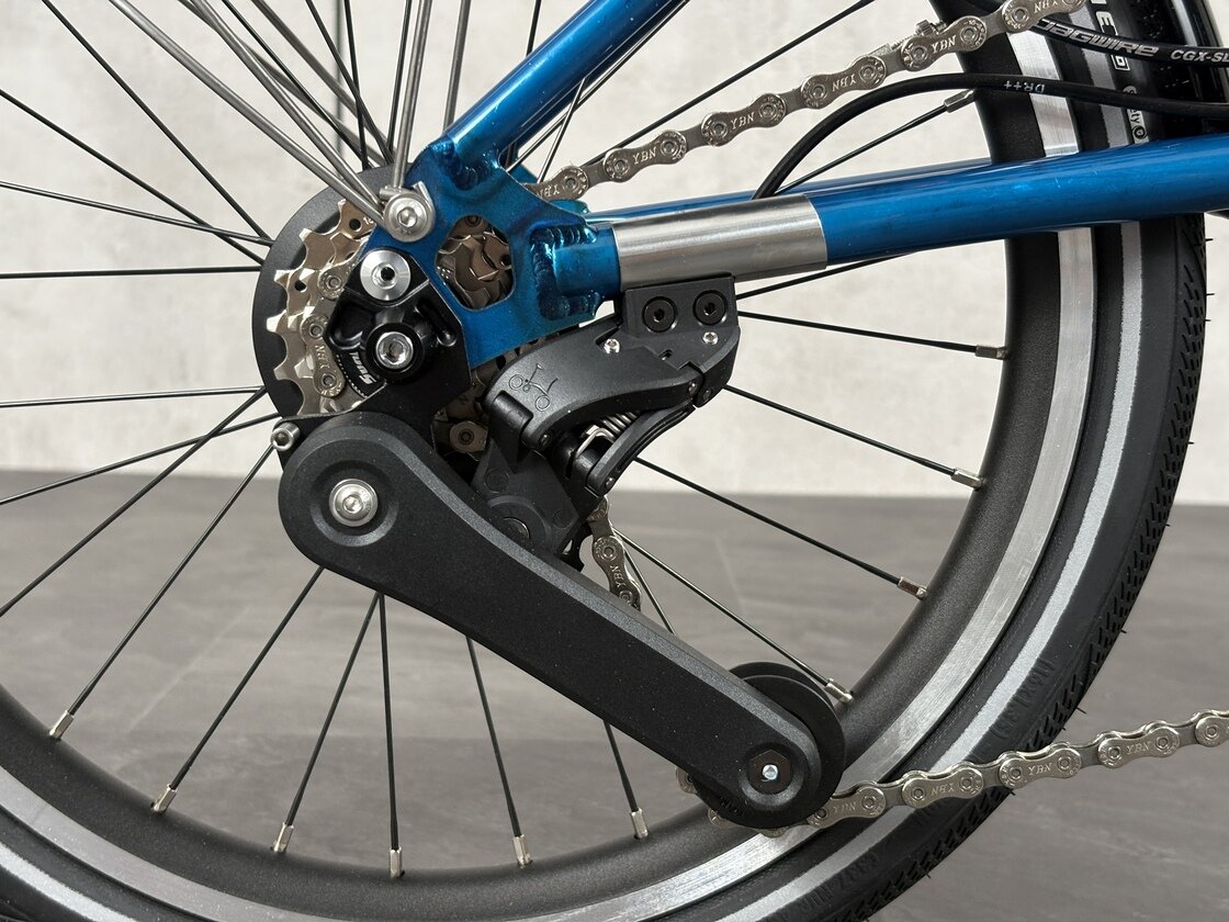 Rower składany Brompton P-Line 4s mk2 Pacific Lacquer