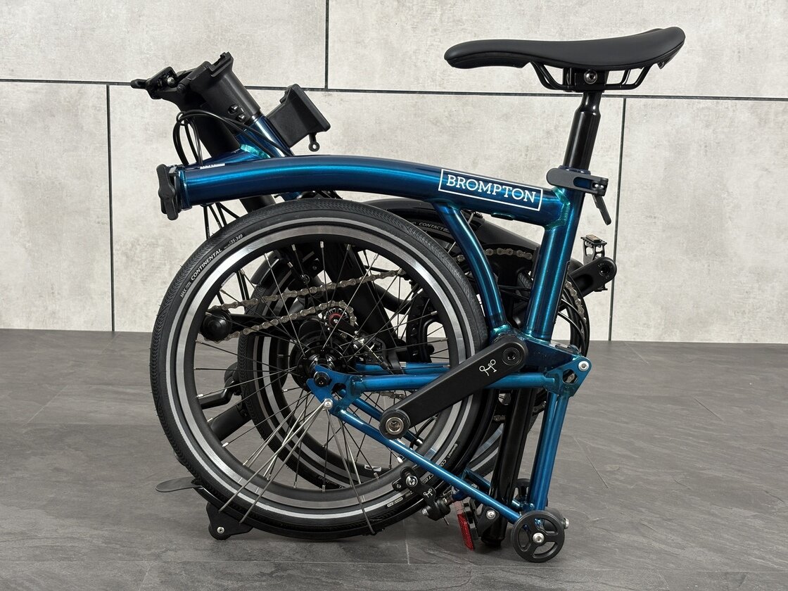 Rower składany Brompton P-Line 4s mk2 Pacific Lacquer