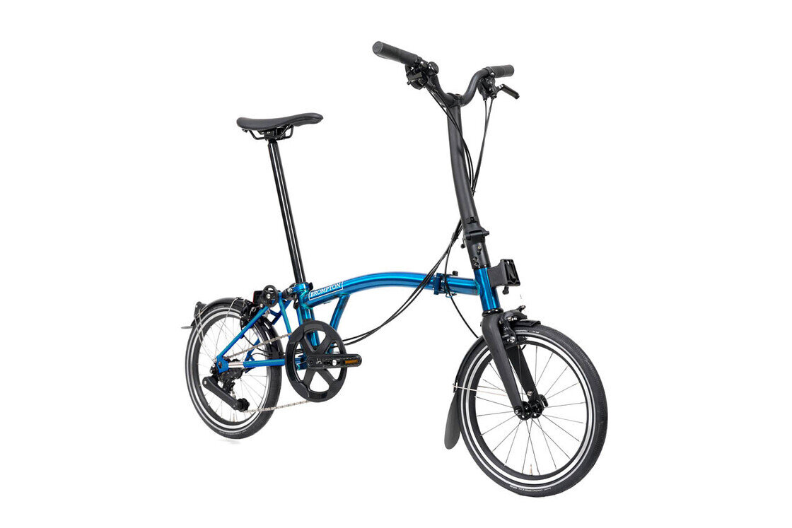 Rower składany Brompton P-Line 4s mk2 Pacific Lacquer
