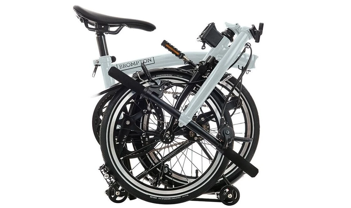 Rower składany Brompton P-Line 4s Lunar Ice