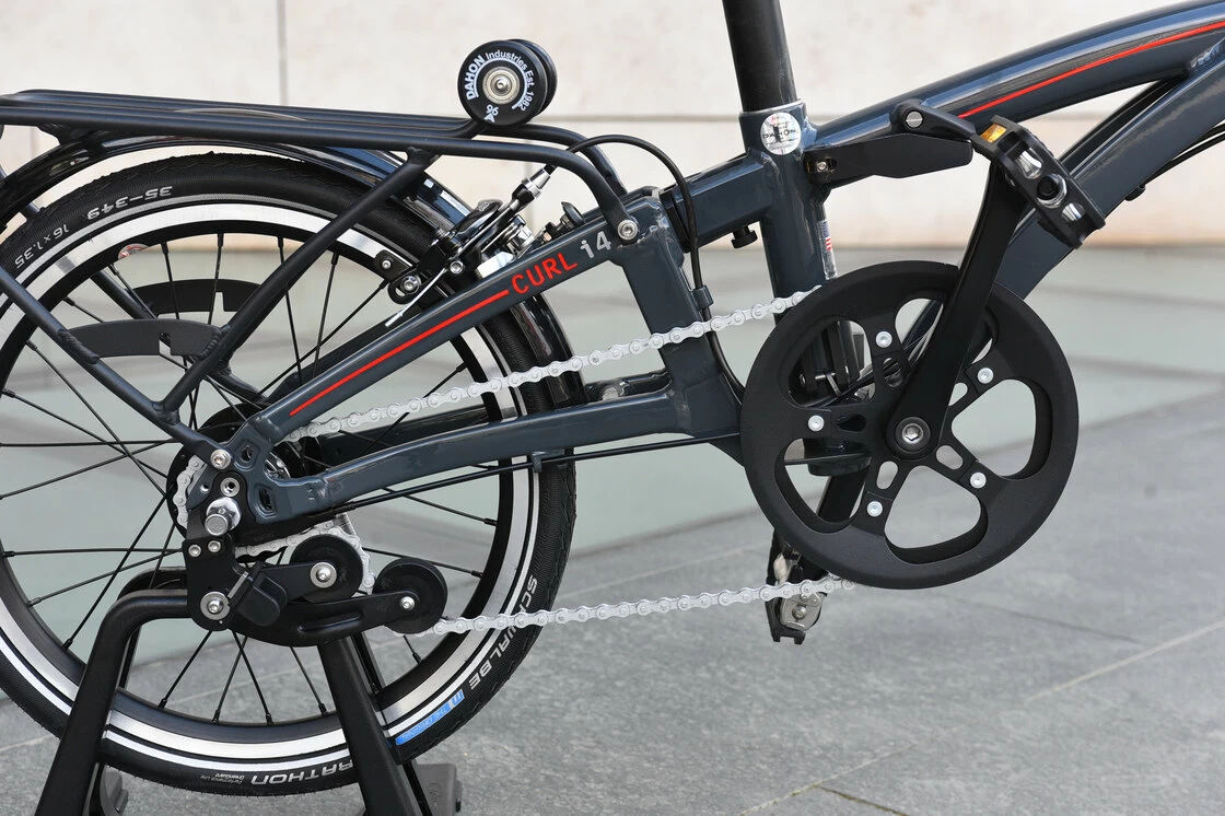 Rower składany Dahon Curl i4+ 16" / Antracytowy