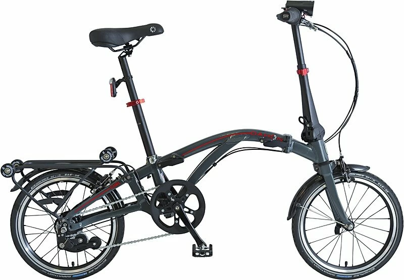 Rower składany Dahon Curl i4+ 16" / Antracytowy