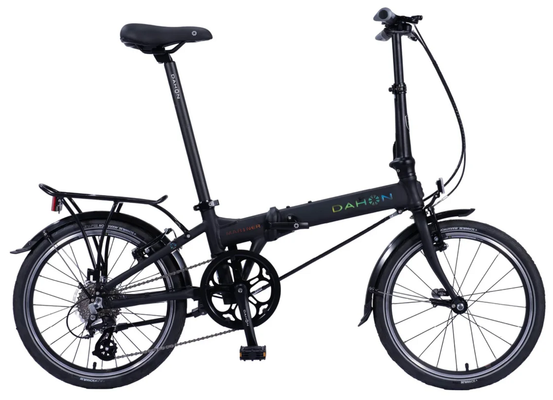 Rower składany Dahon Mariner D8 20" Jet Black Mat