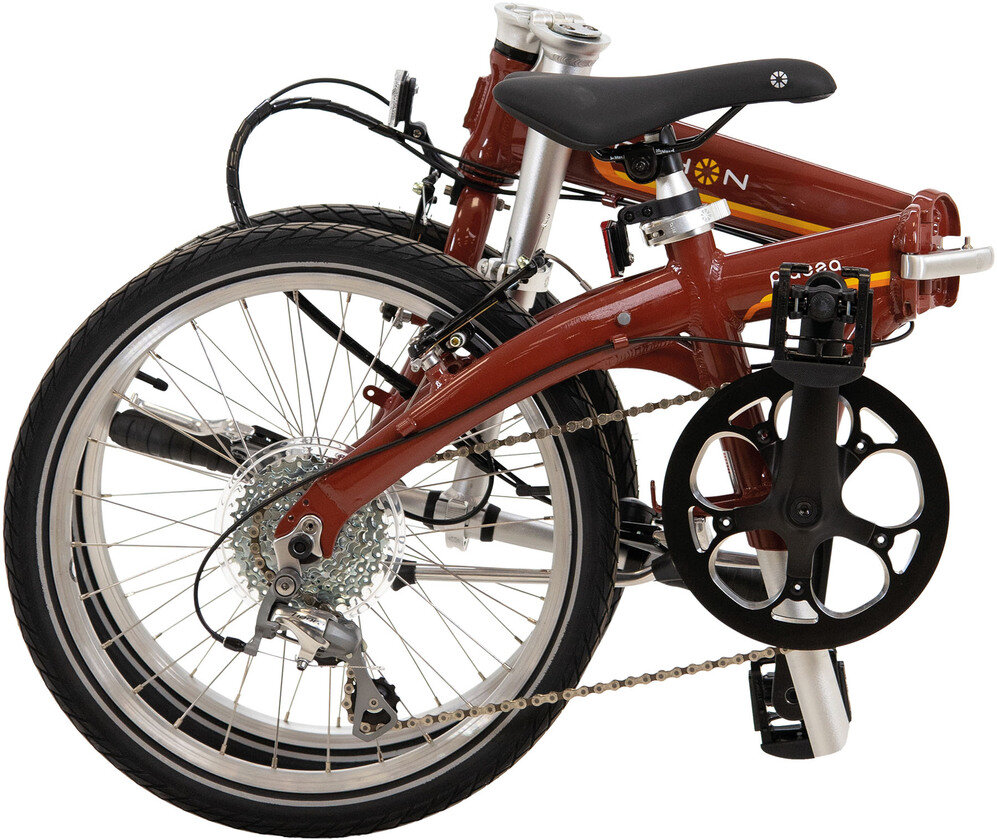 Rower składany Dahon Piazza D8 Brązowy połysk