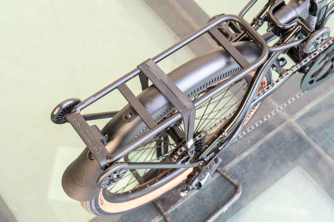 Rower składany elektryczny Ahooga E-MAX Derailleur 8 Cosmic black