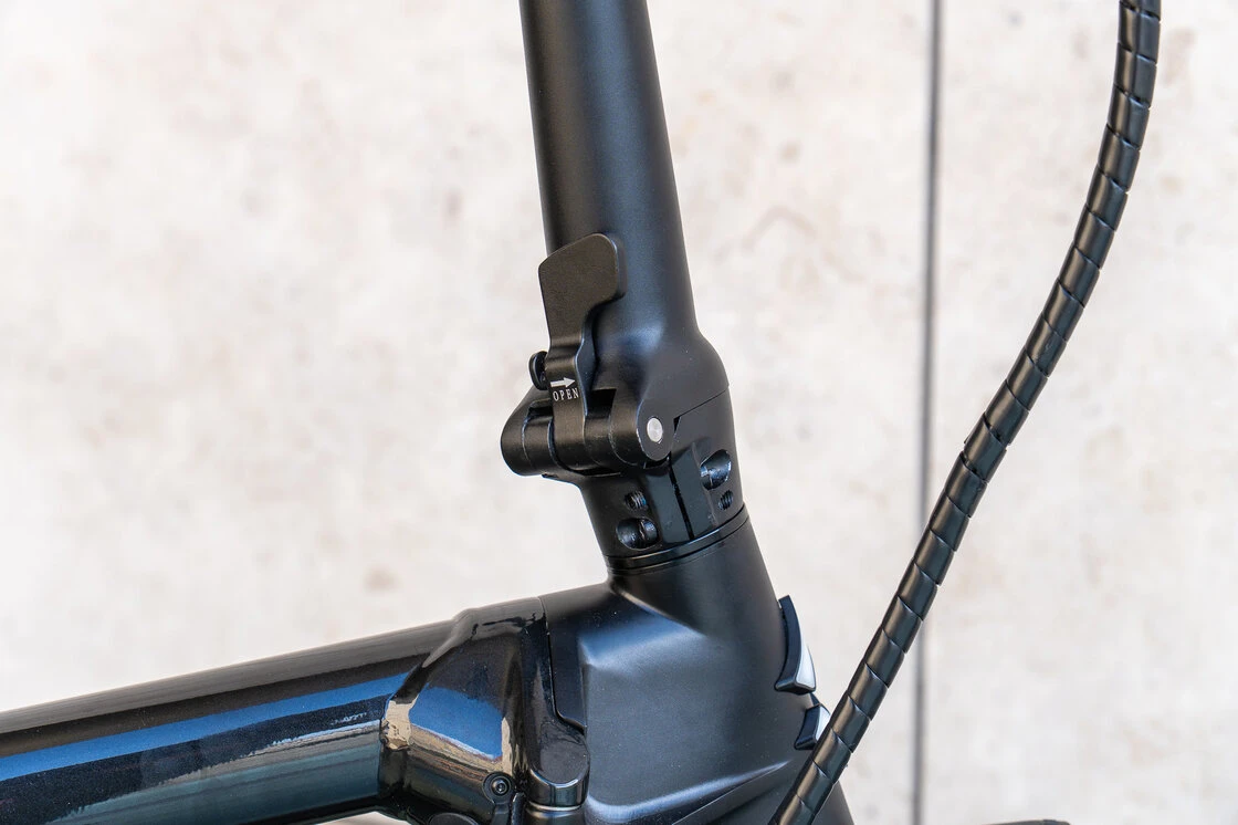 Rower składany elektryczny Ahooga E-MAX Derailleur 8 Cosmic black