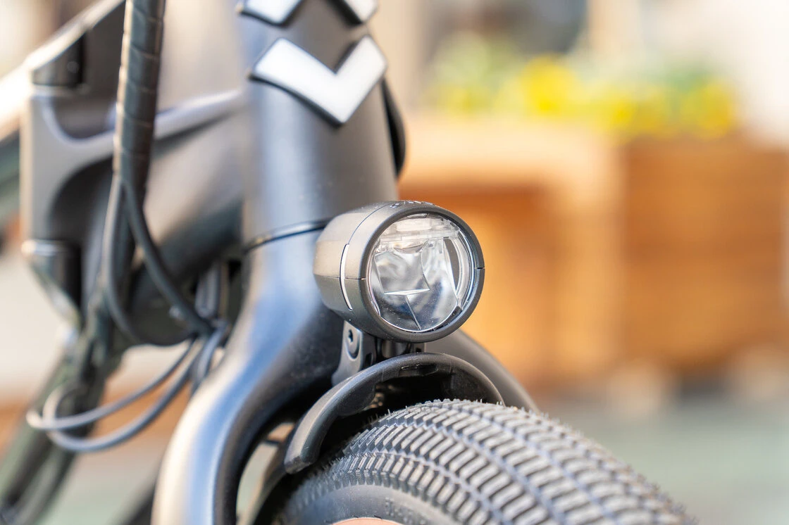 Rower składany elektryczny Ahooga E-MAX Derailleur 8 Cosmic black