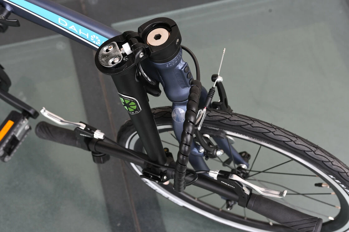 Rower składany na pasku Dahon Mu Uno Belt Drive Granatowy
