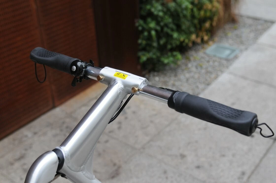 Rower składany STRIDA 5 QR+ 16" na pasku zebatym czerwony