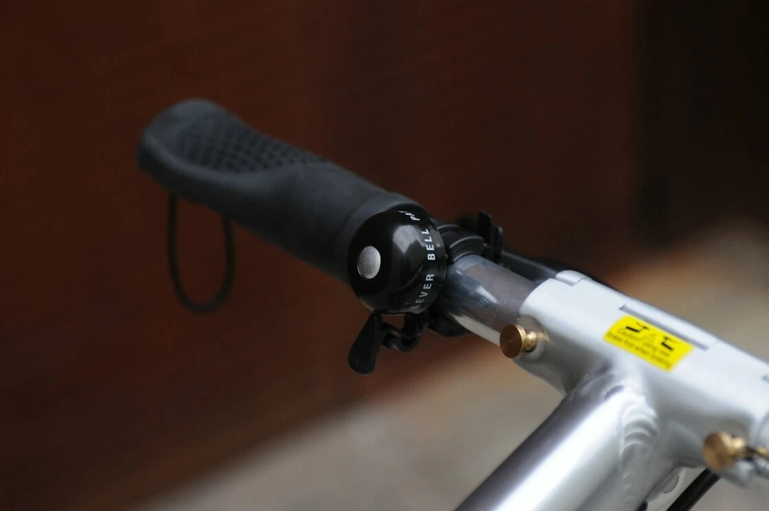 Rower składany STRIDA 5 QR+ 16" na pasku zebatym czerwony