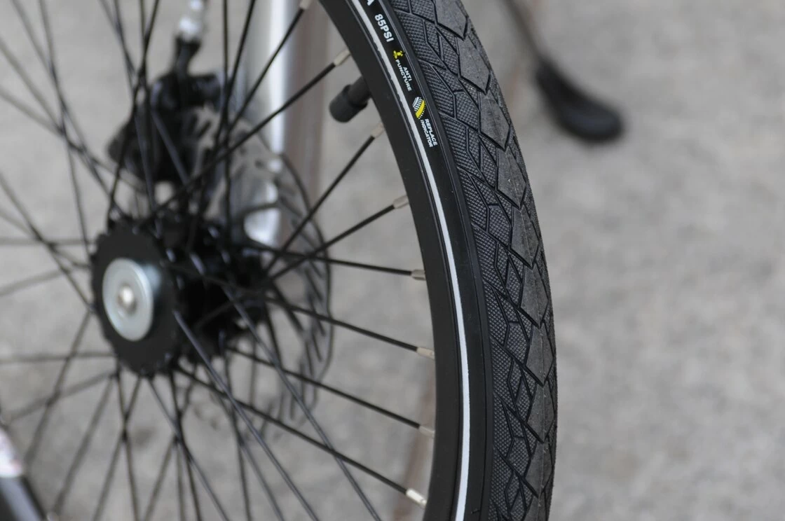 Rower składany STRIDA 5 QR+ 16" na pasku zebatym czerwony