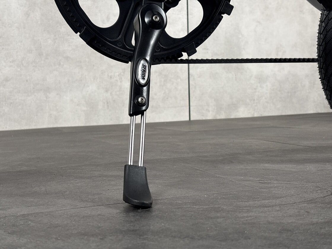 Rower składany STRIDA 5 QR+ 16" na pasku zebatym biały