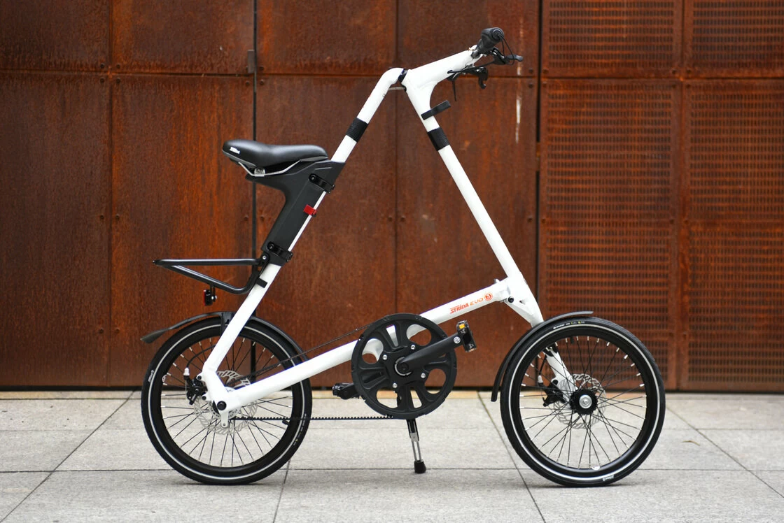 Rower składany STRIDA EVO 16" 3s Biały