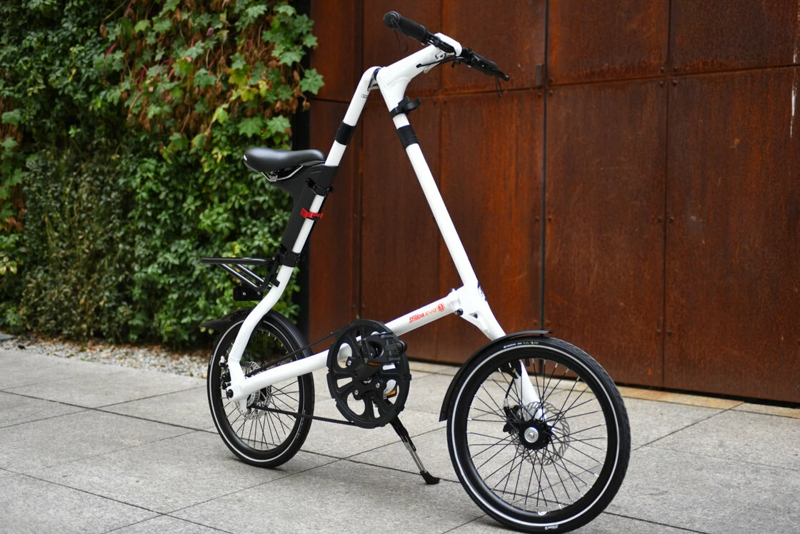 Rower składany STRIDA EVO 16" 3s Biały