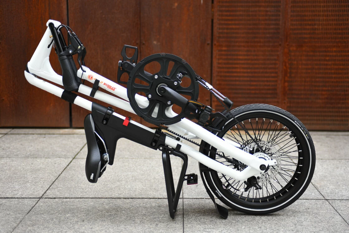Rower składany STRIDA EVO 16" 3s Biały
