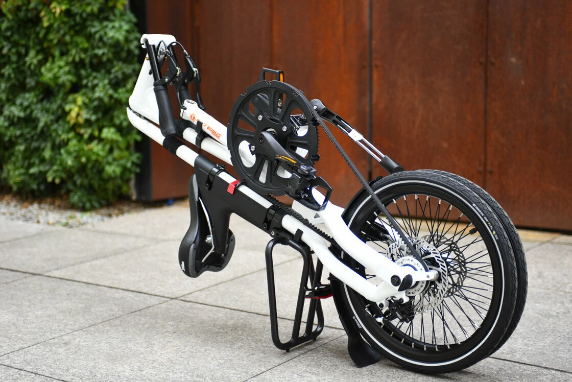 Rower składany STRIDA EVO 16" 3s Biały