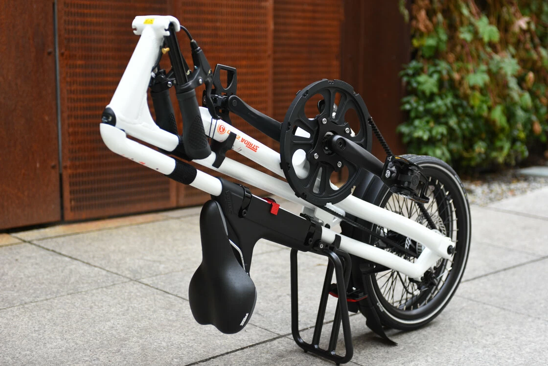 Rower składany STRIDA EVO 16" 3s Biały